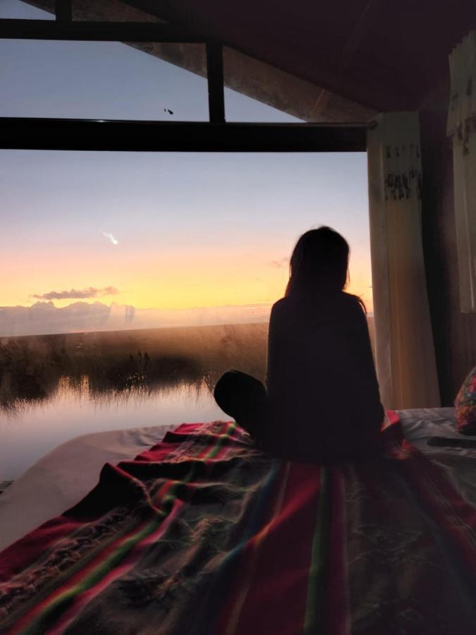 Uros Walysuma Titicaca Lodge Puno Eksteriør billede