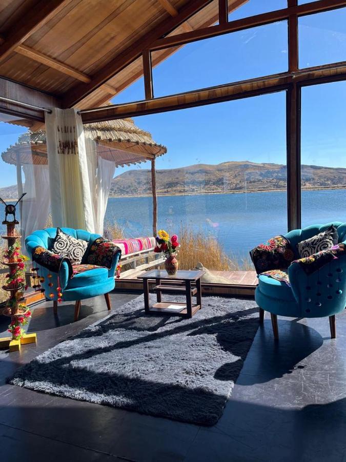 Uros Walysuma Titicaca Lodge Puno Eksteriør billede