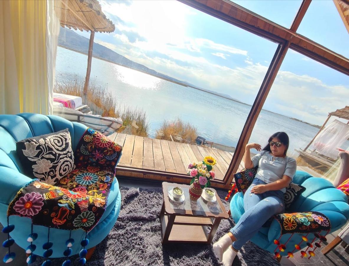 Uros Walysuma Titicaca Lodge Puno Eksteriør billede